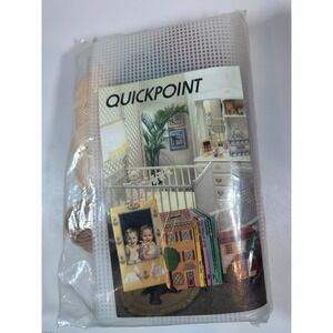 Needlepoint Houses Bookends Artcraft‎ Concepts Plastic Canvas Kit 1705 New!